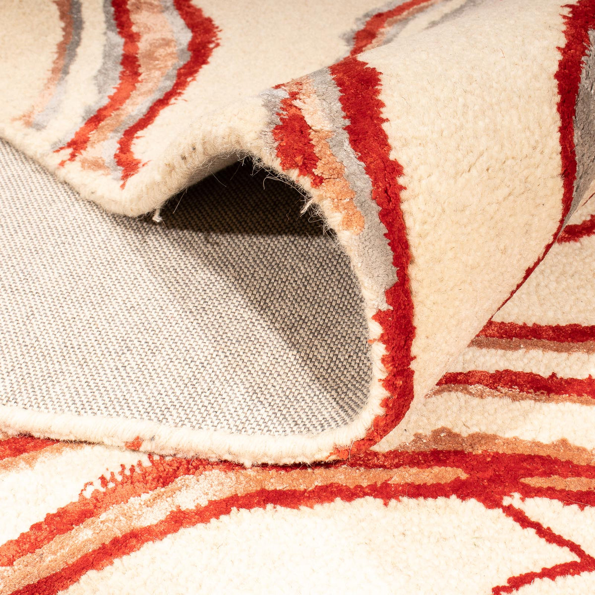 Designer Rug - 244 x 151 cm - beige