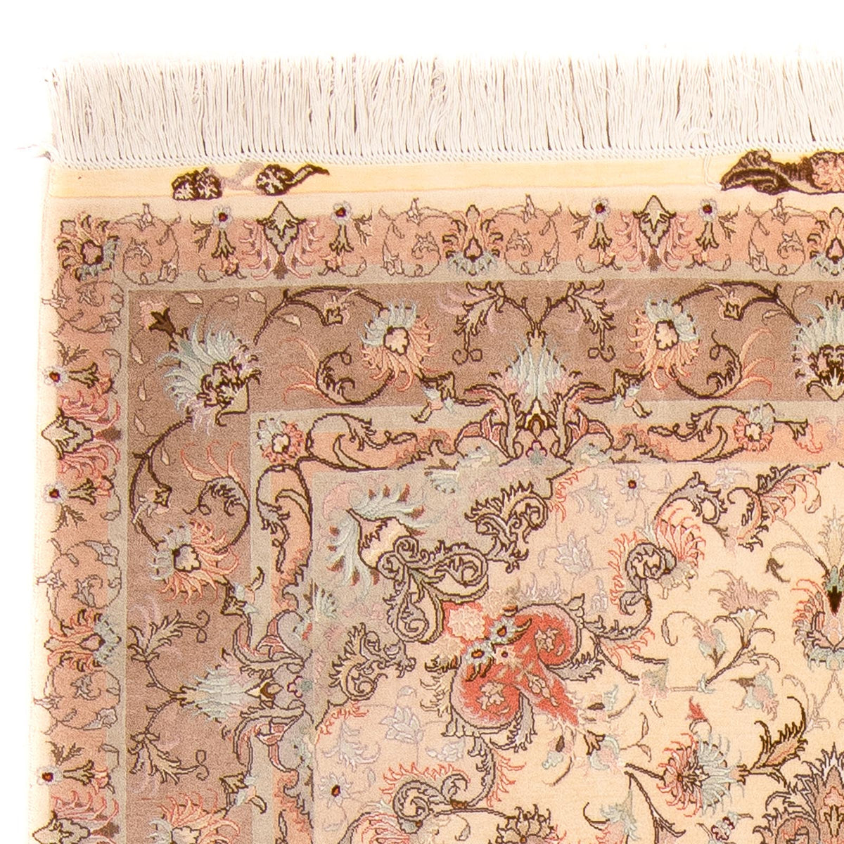 Tabriz - 60 Raj Rug 152x200cm - Persian Rugs