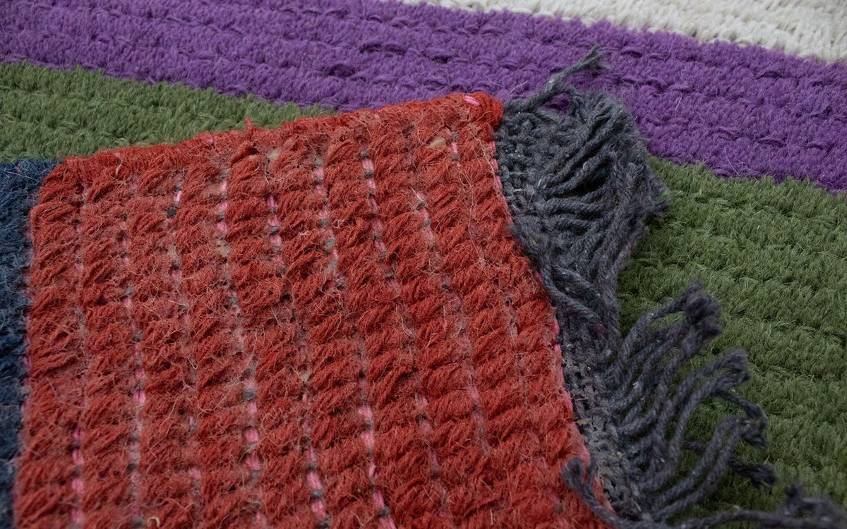 Nepal Rug - 140 x 70 cm - multicolored