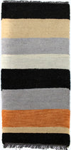 Nepal Rug 70x140cm - Wool Rug - Rectangle / Multicolored / 70 x 140 cm Rectangle