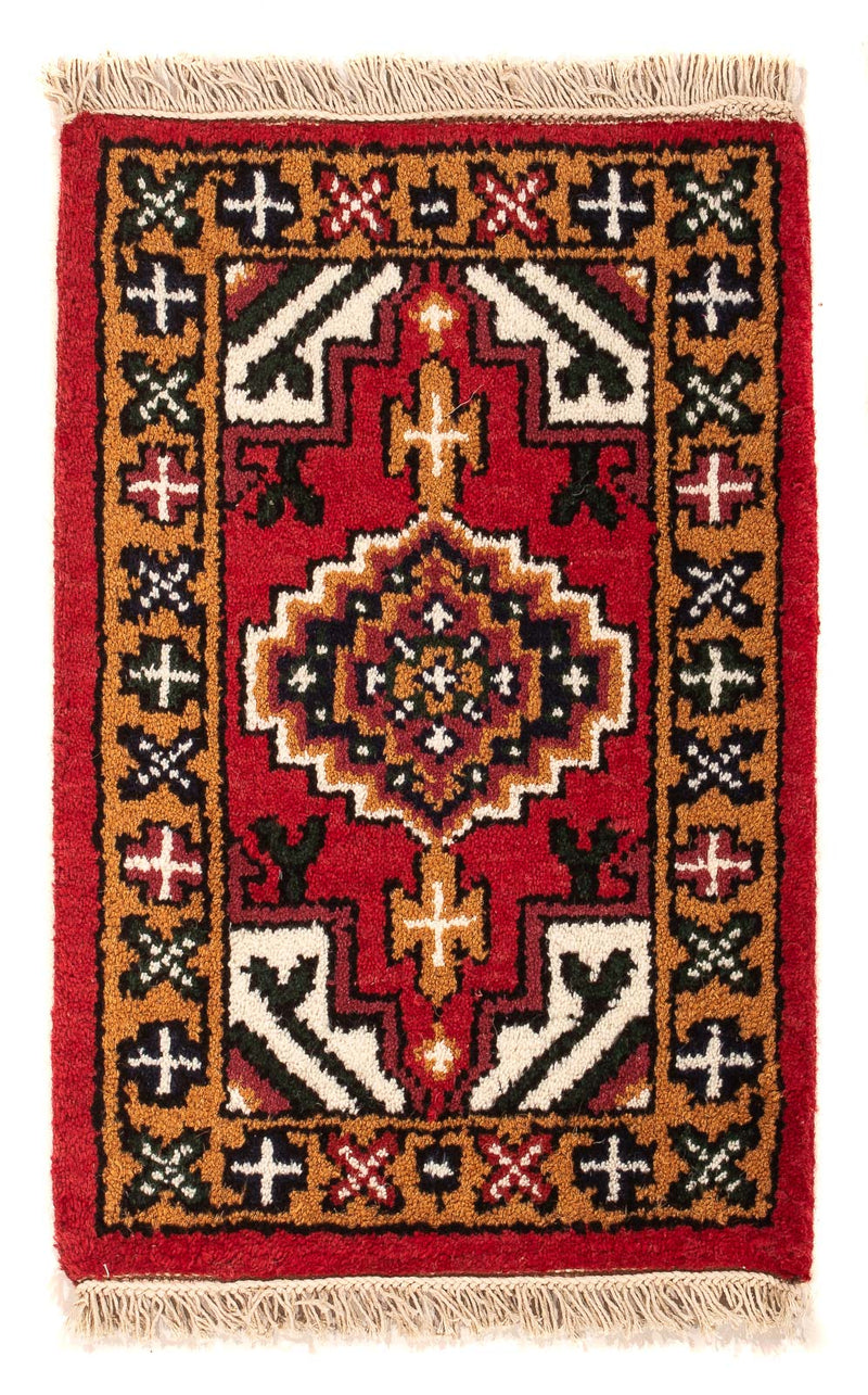 Oriental Rug - 60 x 40 cm - dark red