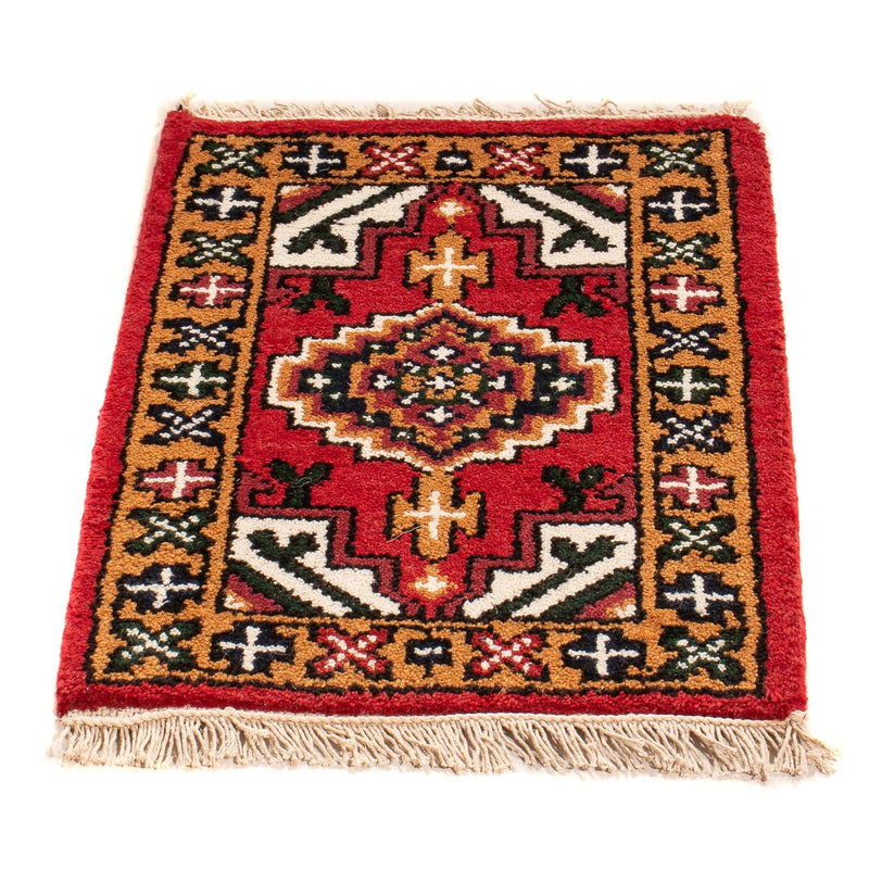 Oriental Rug - 60 x 40 cm - dark red