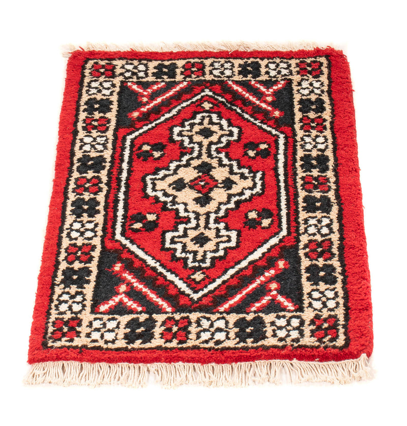 Oriental Rug - 60 x 40 cm - dark red