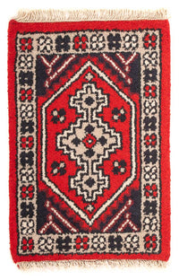 Oriental Rug - 60 x 40 cm - dark red