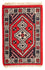 Oriental Rug - 60 x 40 cm - dark red