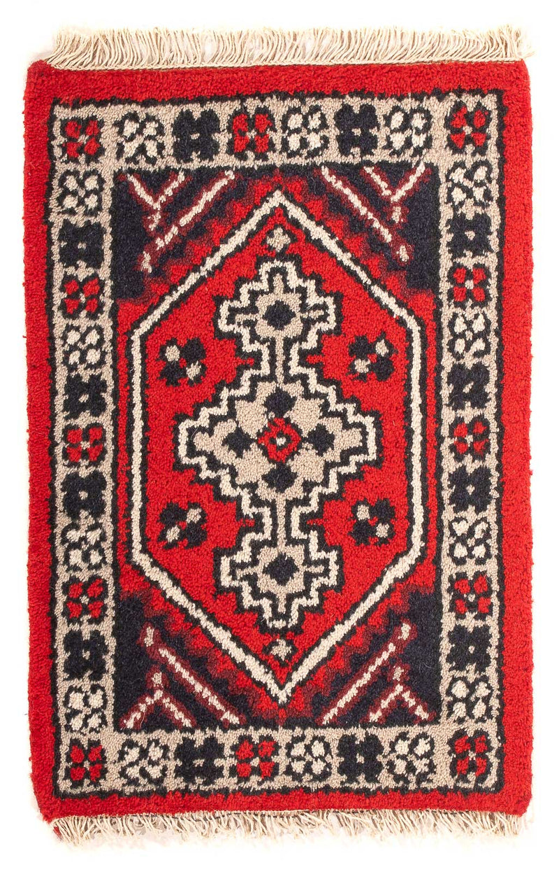 Oriental Rug - 60 x 40 cm - dark red