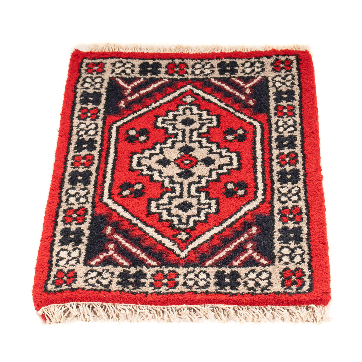 Oriental Rug - 60 x 40 cm - dark red