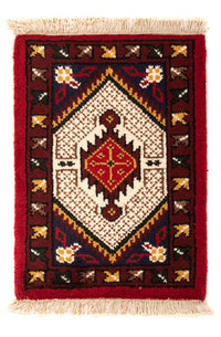 Oriental Rug - 60 x 40 cm - dark red