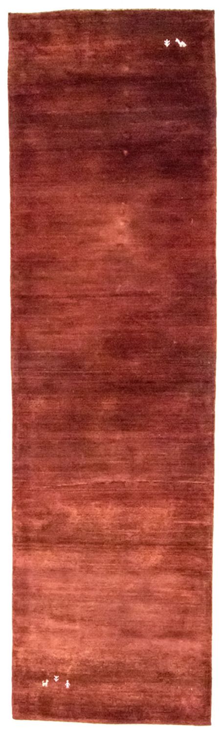 Runner Gabbeh Rug - Loribaft Perser - 280 x 81 cm - brown
