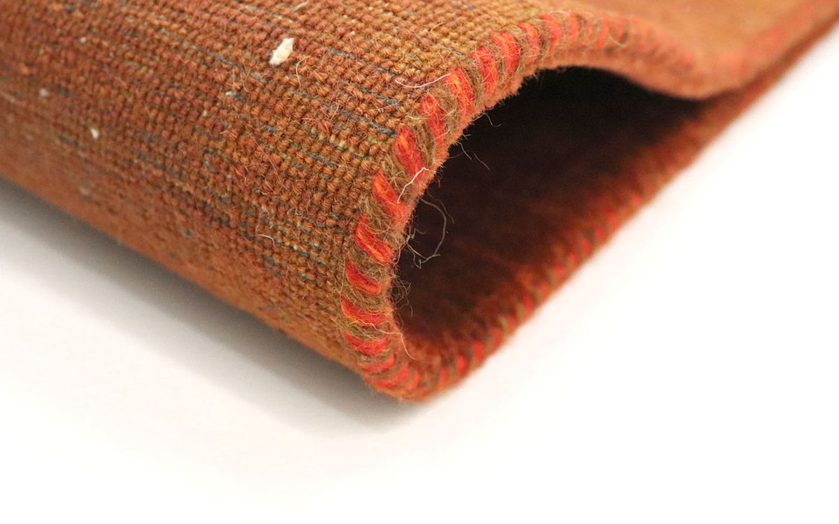 Runner Gabbeh Rug - Loribaft Perser - 280 x 81 cm - brown