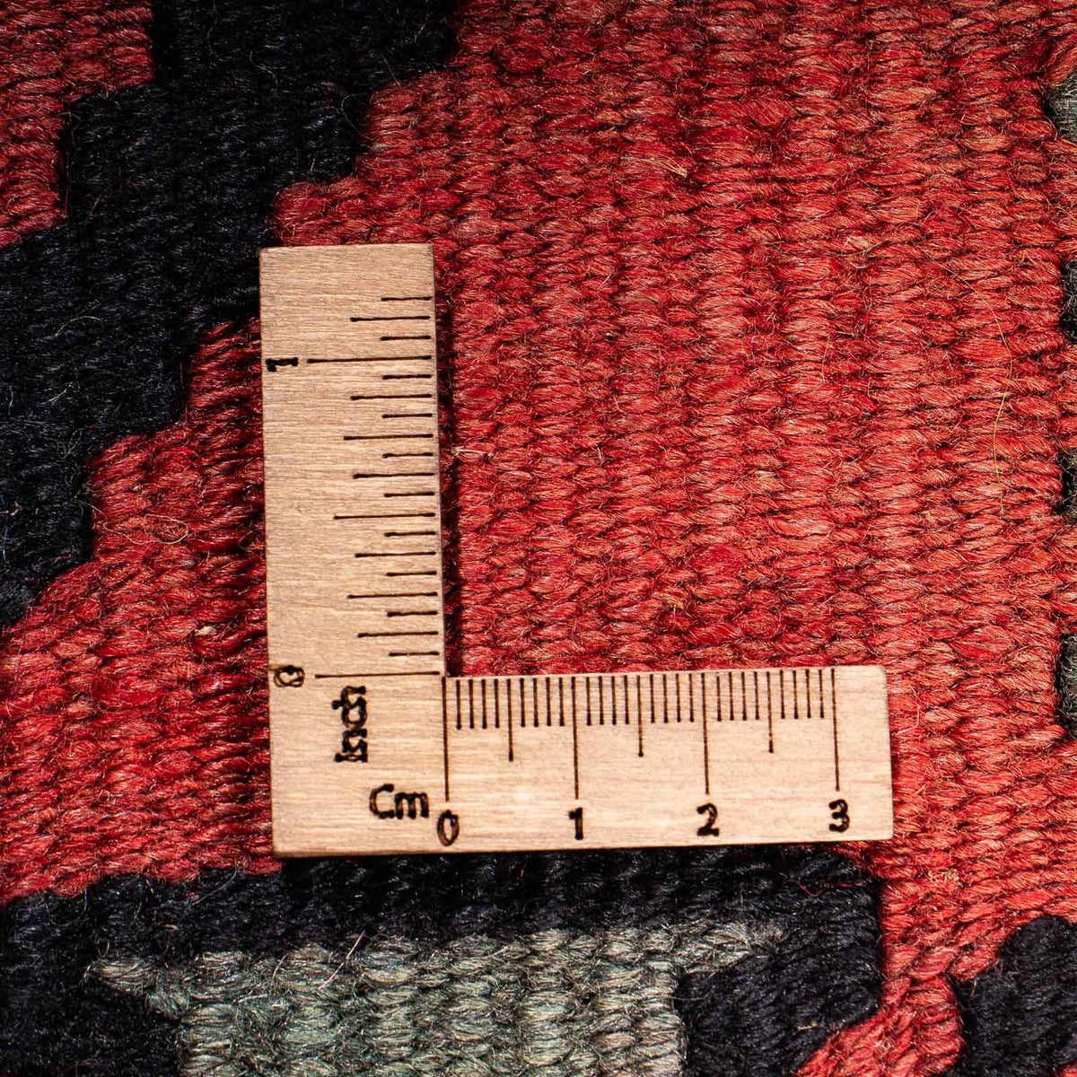 Runner Kelim Rug - Old - 390 x 148 cm - multicolored