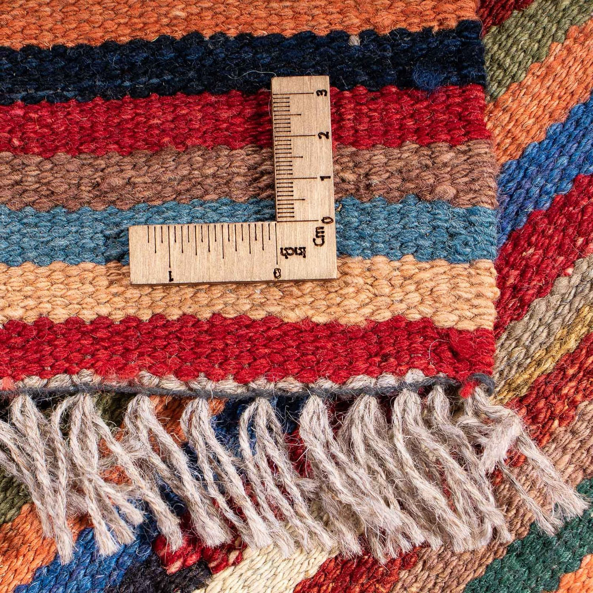 Kelim Rug - Trendy - 202 x 147 cm - multicolored