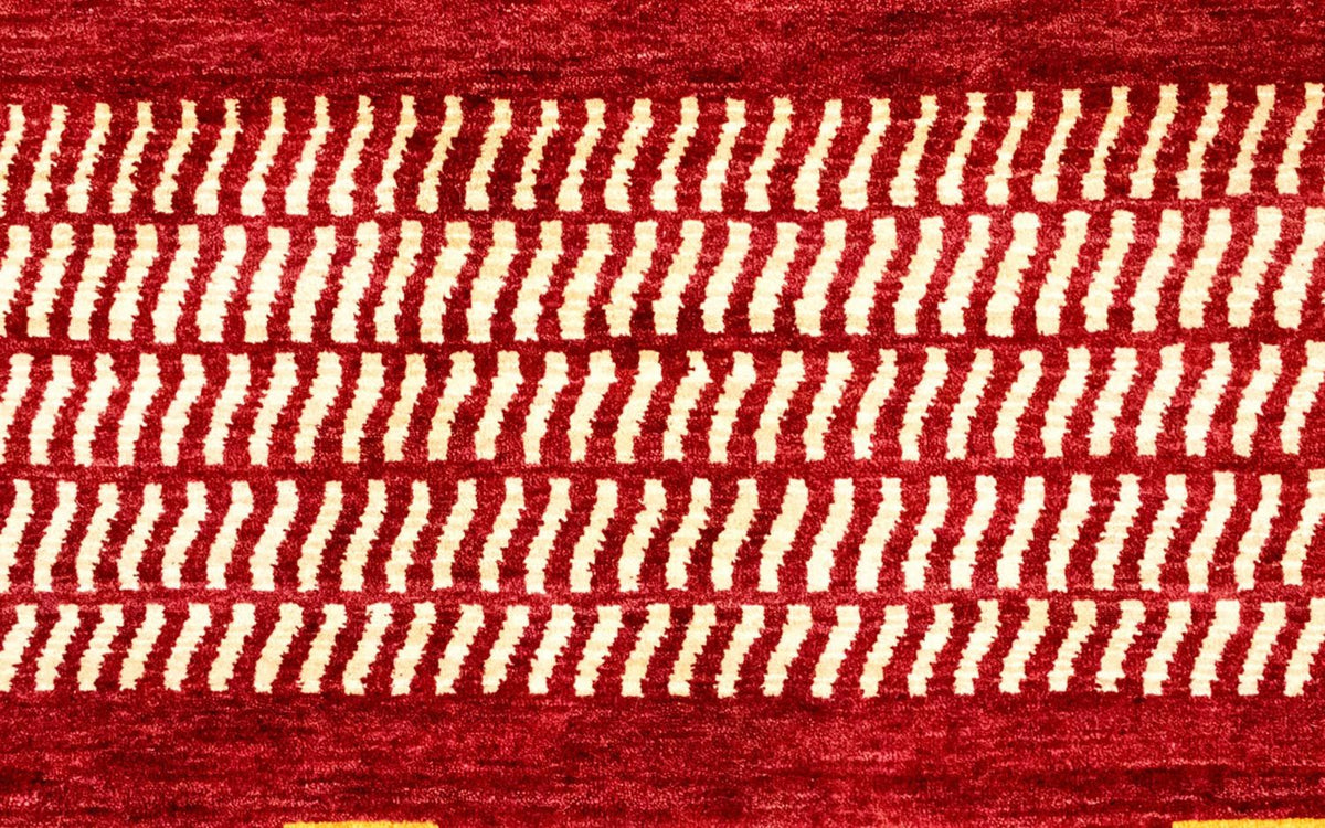 Gabbeh Rug - Loribaft Perser - 300 x 198 cm - red