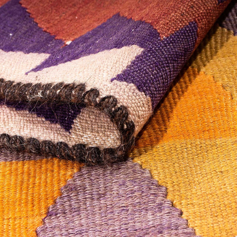 Runner Kelim Rug - Old - 310 x 150 cm - multicolored