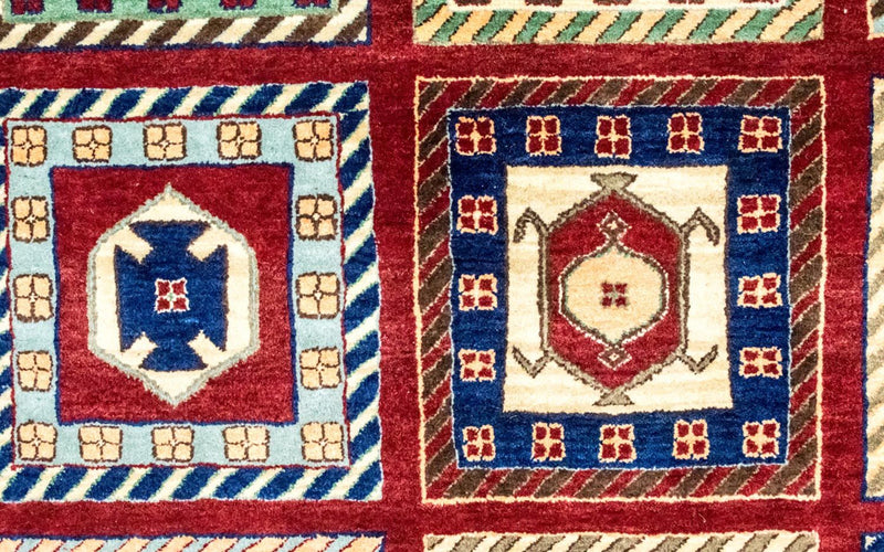 Gabbeh Rug - Loribaft Perser - 303 x 197 cm - multicolored