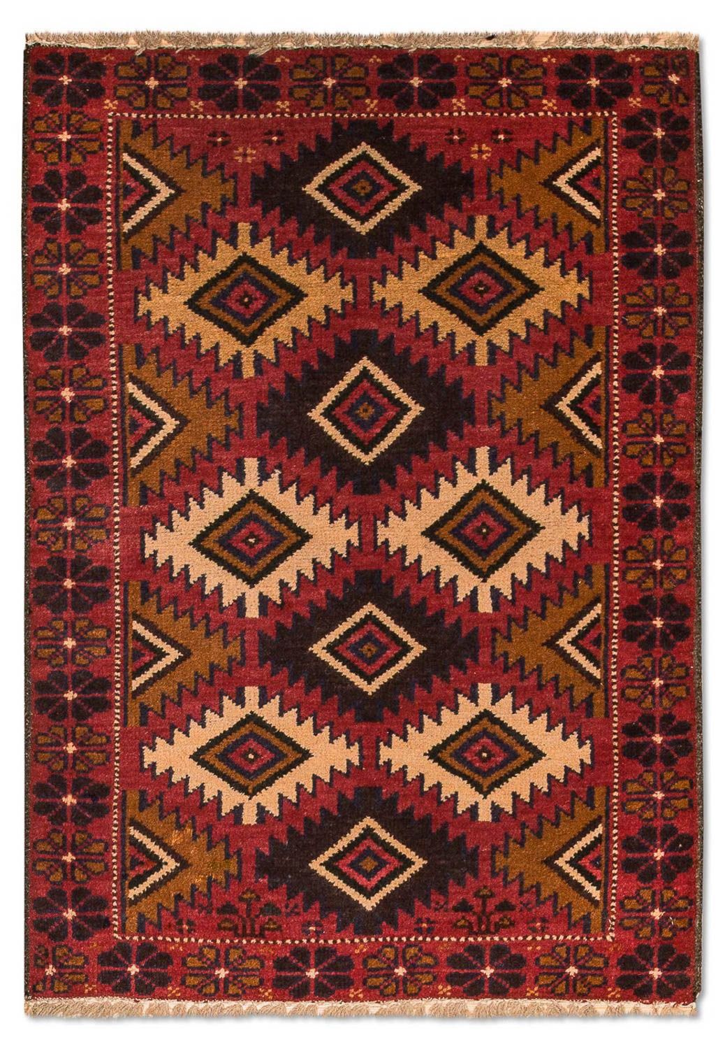 Belutsch Rug - 118 x 79 cm - red