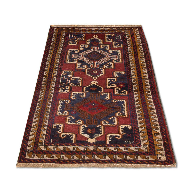 Belutsch Rug - 147 x 82 cm - blue
