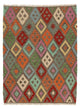 Kilim Maimana Rug 194x151cm - Wool Rug