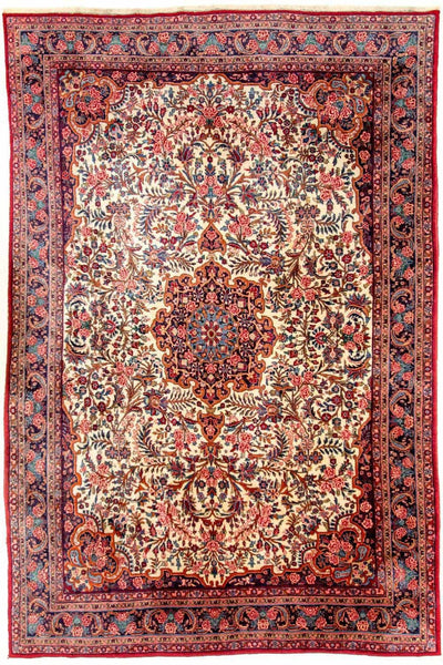 Qom Rug 213x333cm - Persian Rugs