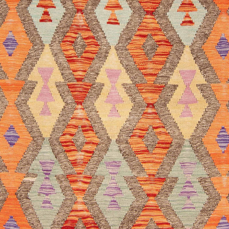 Kelim Rug - Splash - 207 x 155 cm - multicolored