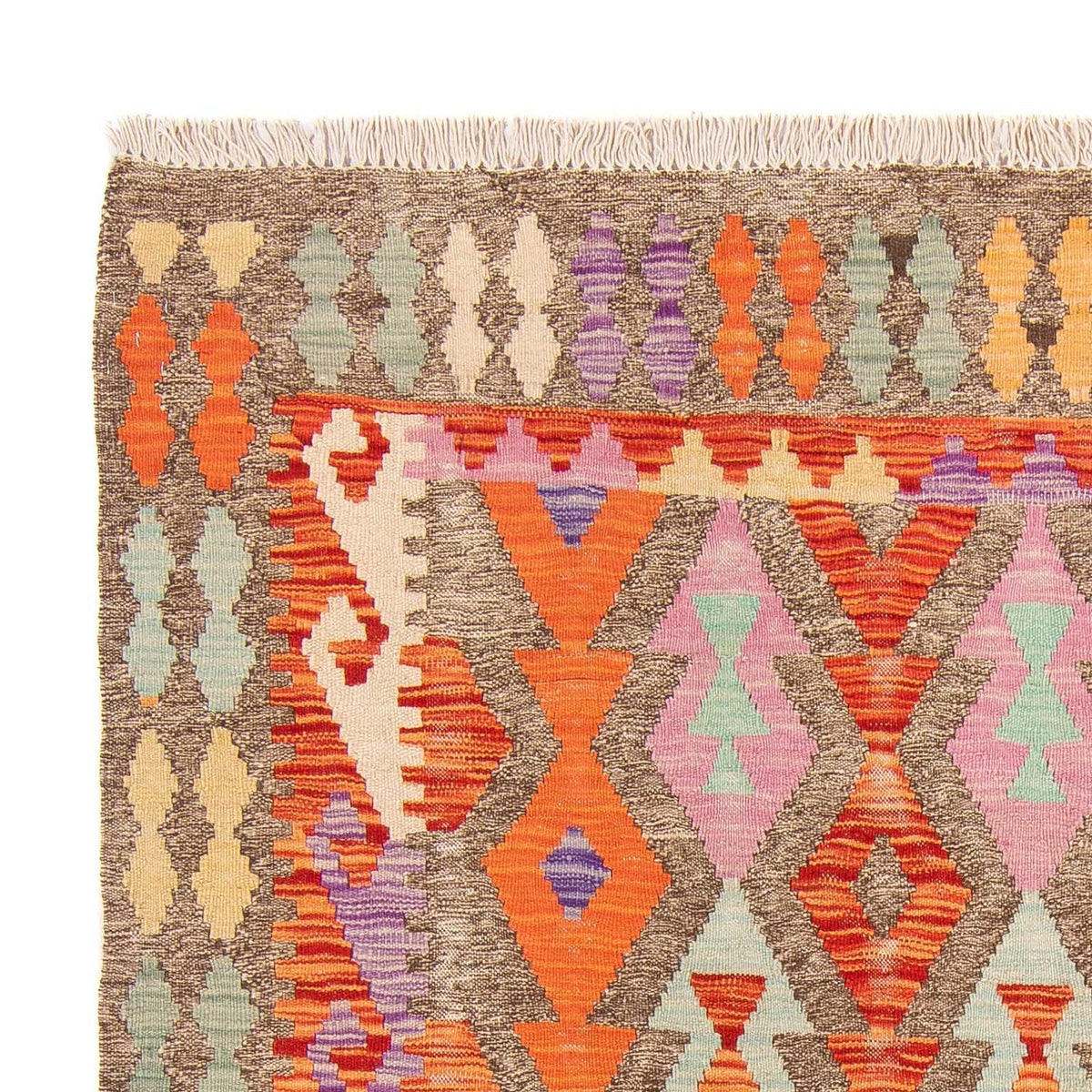 Kelim Rug - Splash - 207 x 155 cm - multicolored