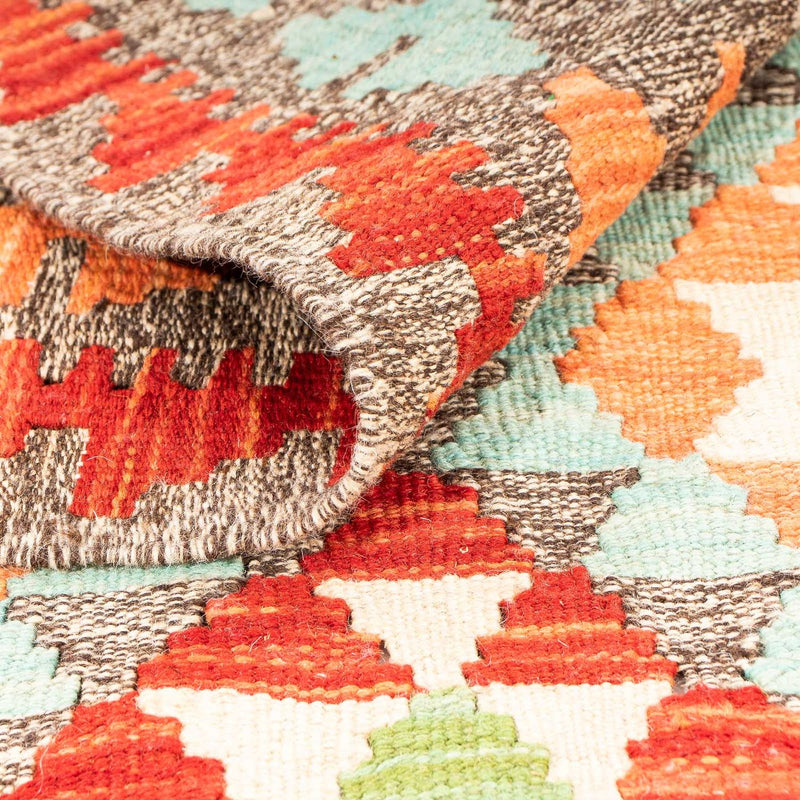 Kelim Rug - Splash - 148 x 97 cm - multicolored