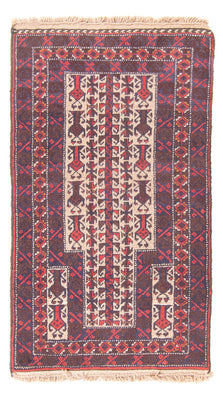 Belutsch Rug - Prayer Rug - 113 x 62 cm - beige