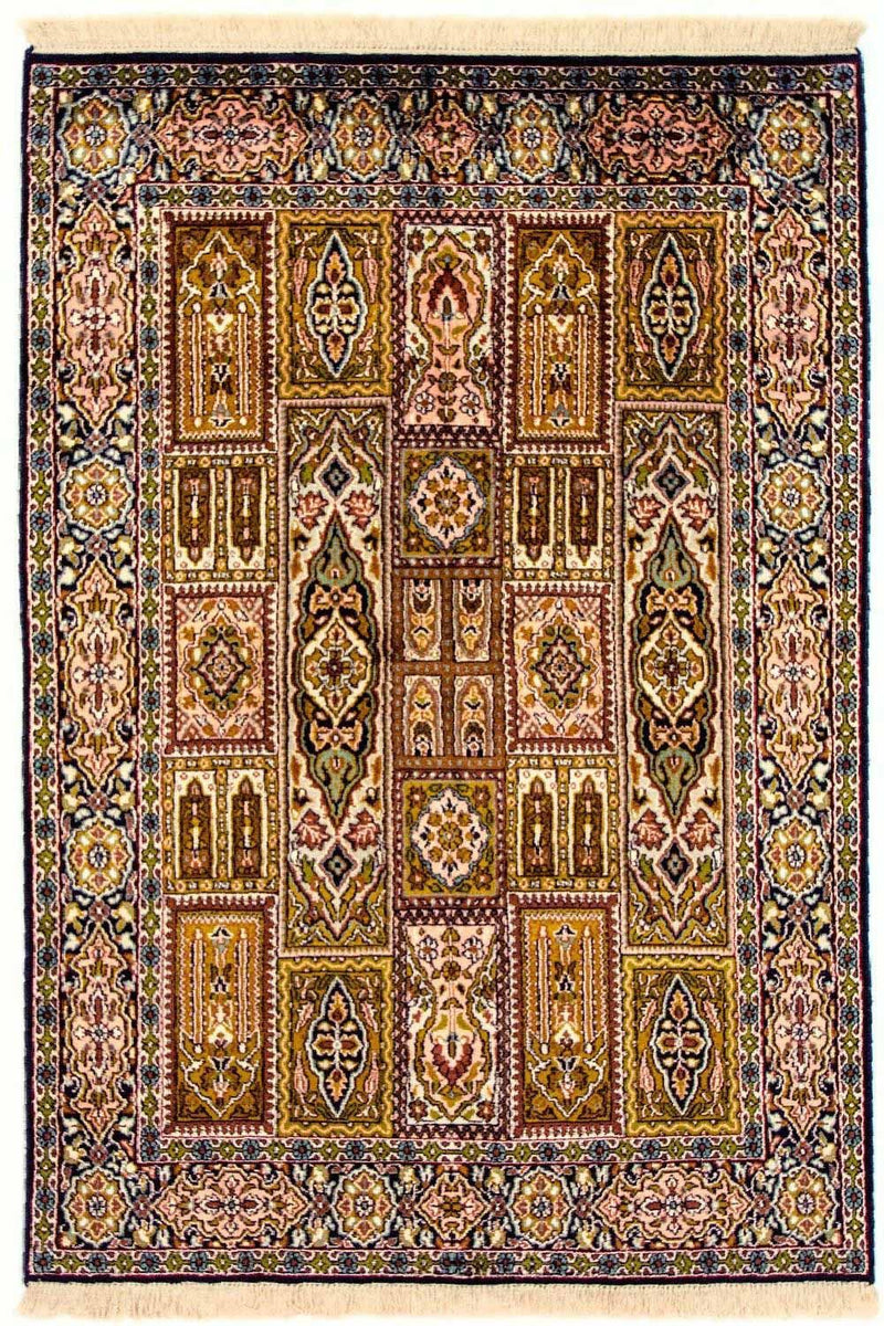 Silk Rug - Kashmir Silk - 157 x 93 cm - multicolored