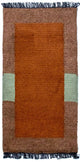 Nepal Teppich 140 x 70 cm - mehrfarbig