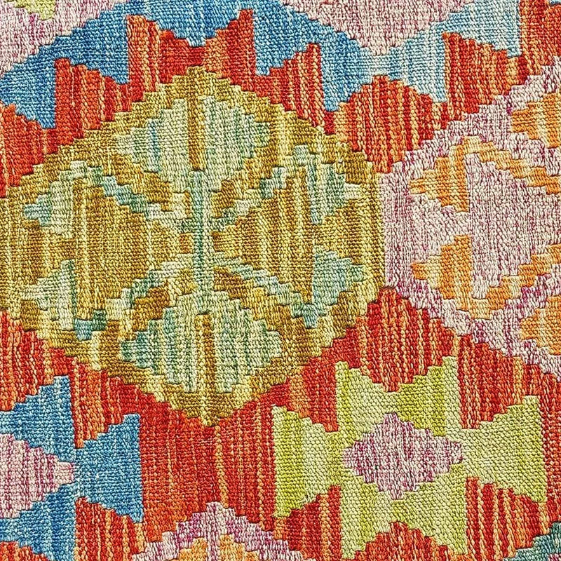 Kelim Rug - Splash - 300 x 206 cm - multicolored