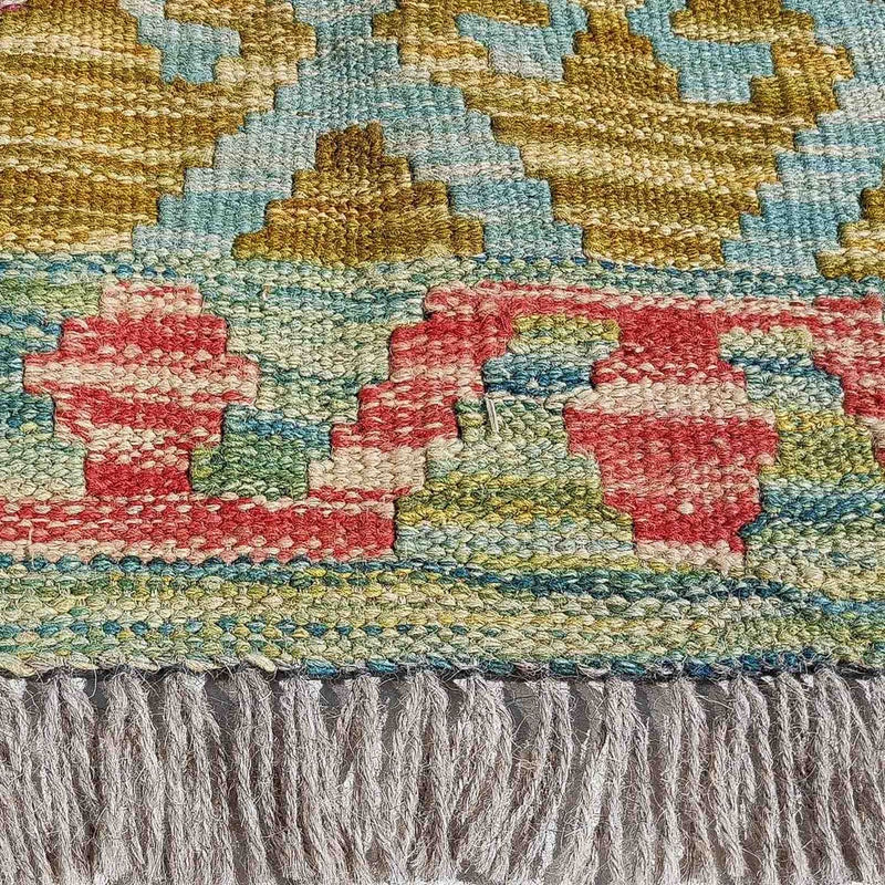 Kelim Rug - Splash - 300 x 206 cm - multicolored