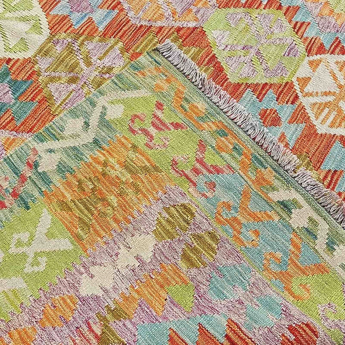 Kelim Rug - Splash - 300 x 206 cm - multicolored