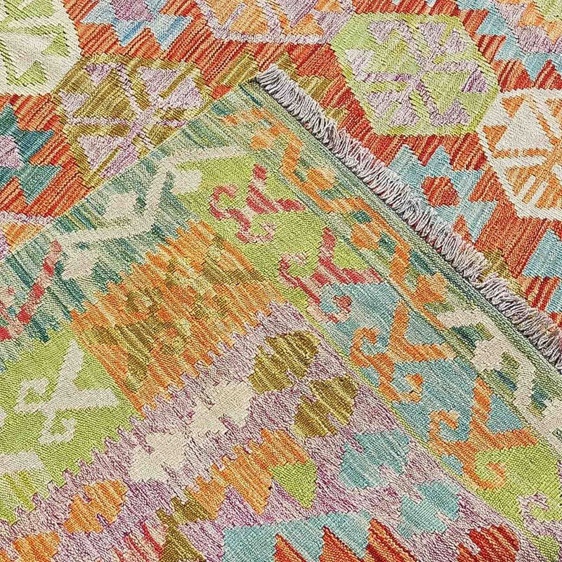 Kelim Rug - Splash - 300 x 206 cm - multicolored