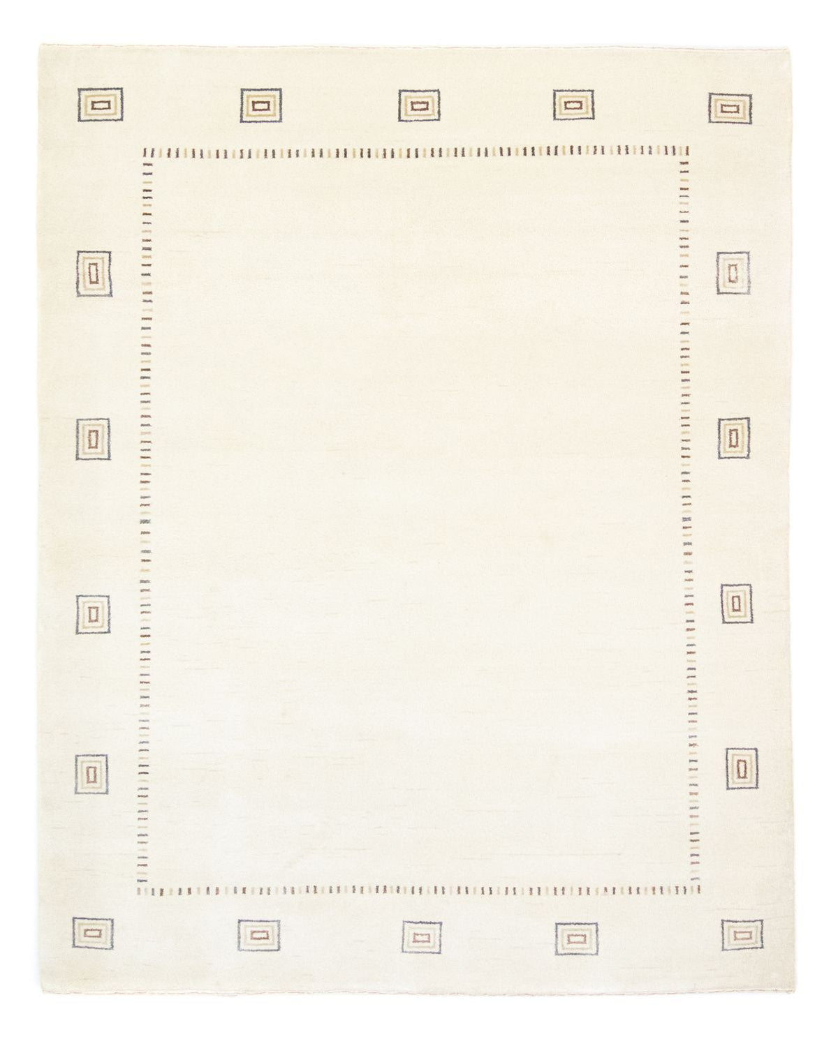 Gabbeh Rug - Loribaft Perser - 246 x 192 cm - beige