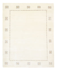 Gabbeh Rug - Loribaft Perser - 246 x 192 cm - beige