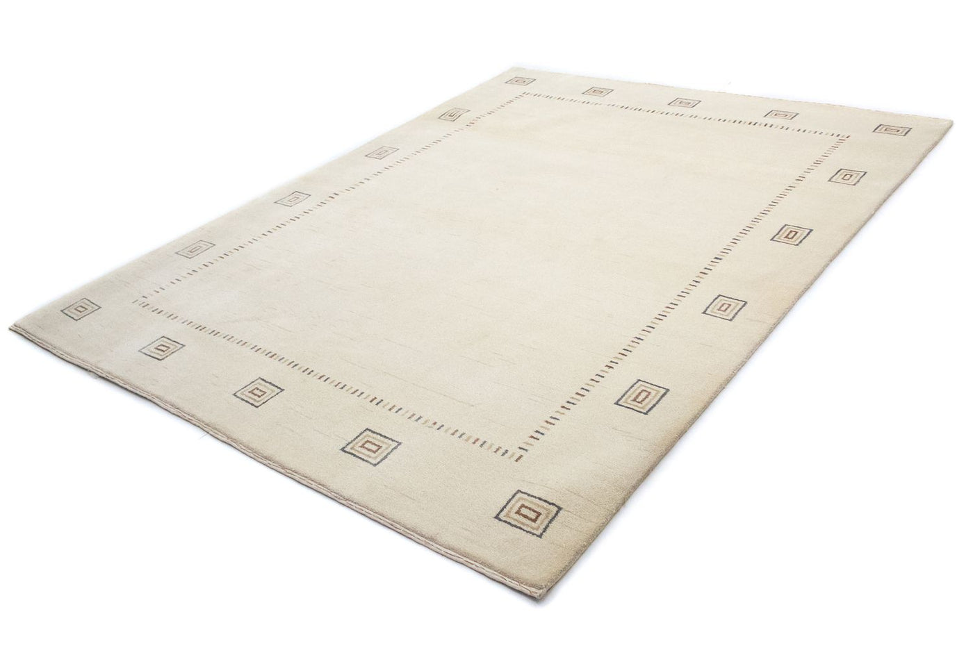 Gabbeh Teppich - Loribaft Indus 246 x 192 cm Teppich Wohnzimmer