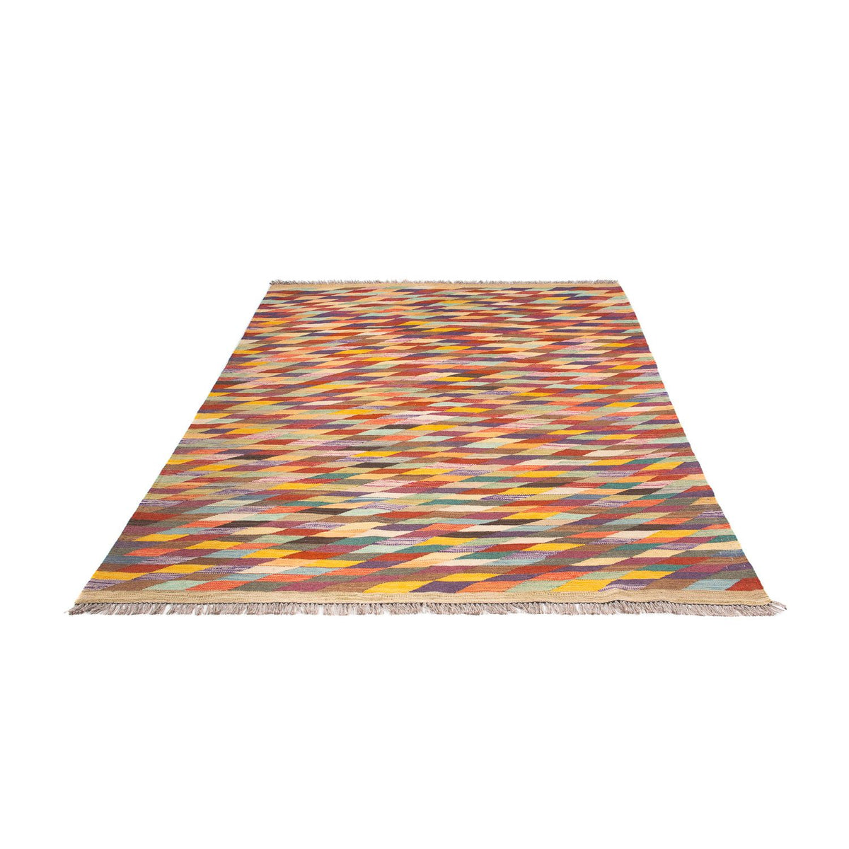 Kelim Rug - Trendy - 215 x 166 cm - multicolored