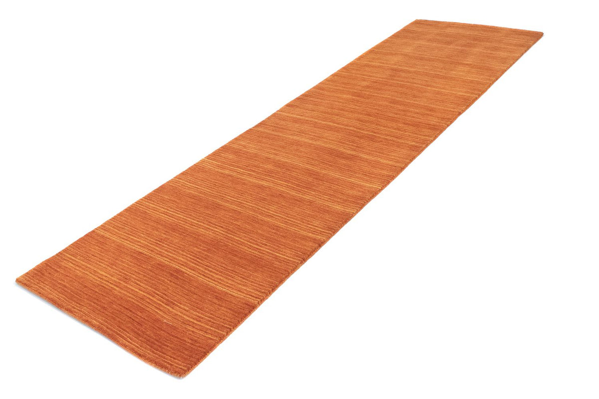 Runner Wool Rug - 295 x 75 cm - orange