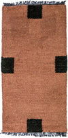 Nepal Rug 70x140cm - Wool Rug - Rectangle / Brown / 70 x 140 cm Rectangle