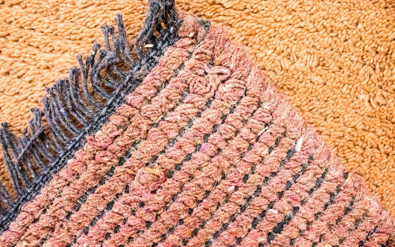 Nepal Rug - 140 x 70 cm - orange