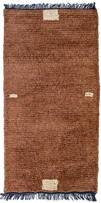 Nepal Rug - 140 x 70 cm - brown