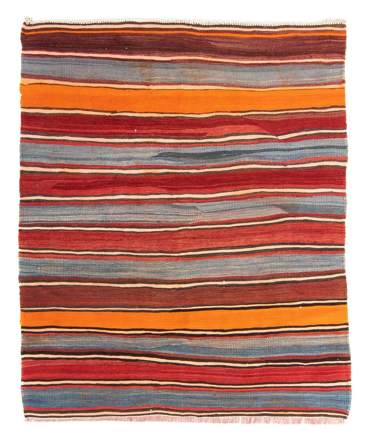 Kelim Rug - Old - 155 x 135 cm - multicolored