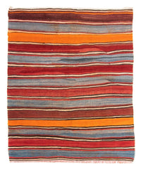 Kelim Rug - Old - 155 x 135 cm - multicolored