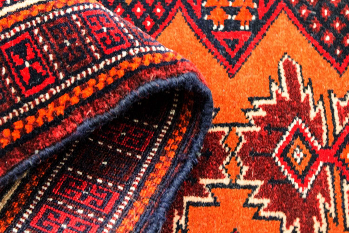 Runner Belutsch Rug - 174 x 100 cm - mustard yellow