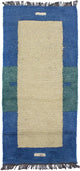 Nepal Teppich 140 x 70 cm - mehrfarbig