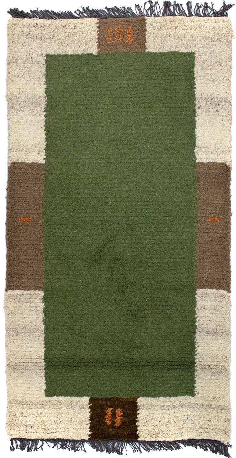 Nepal Rug - 140 x 70 cm - green