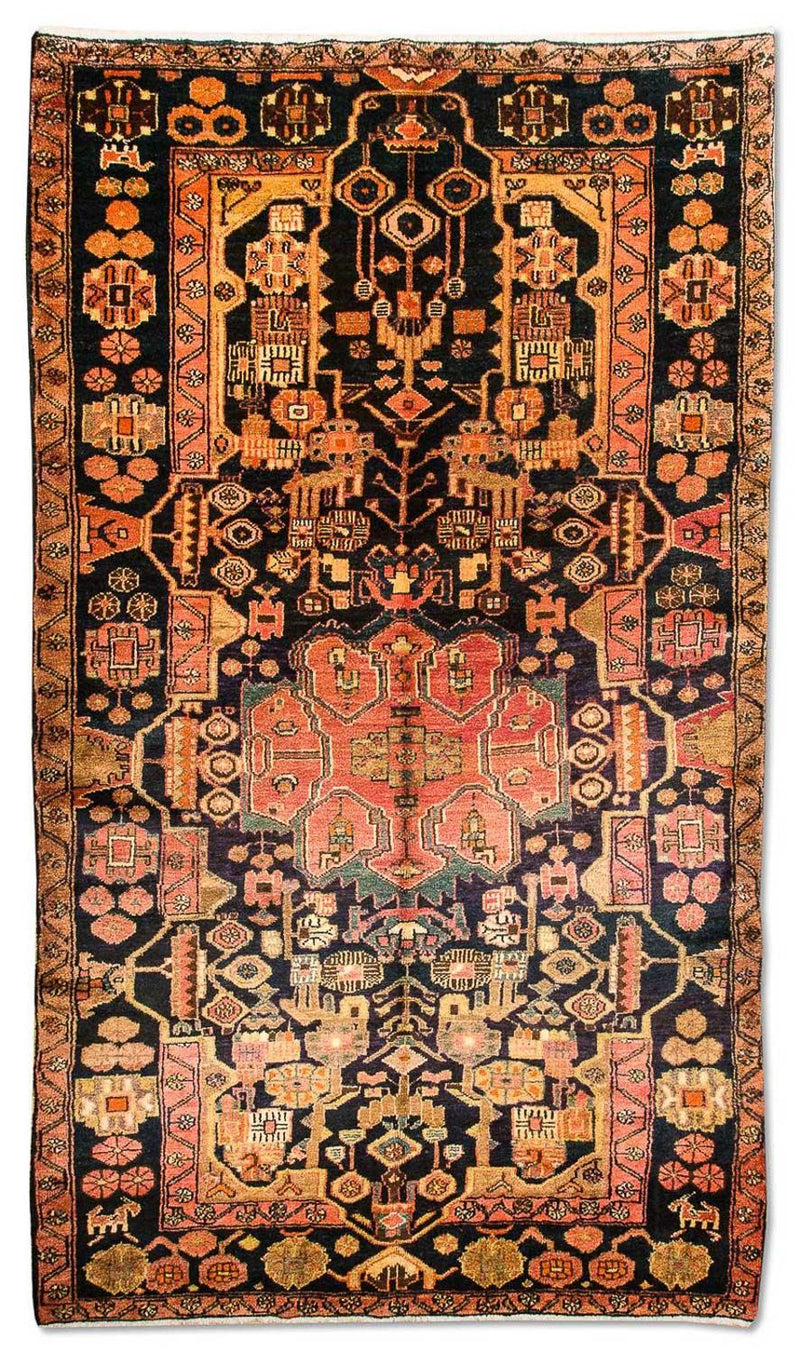 Perser Rug - Nomadic - 306 x 158 cm - dark blue