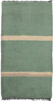 Nepal Rug - 140 x 70 cm - green