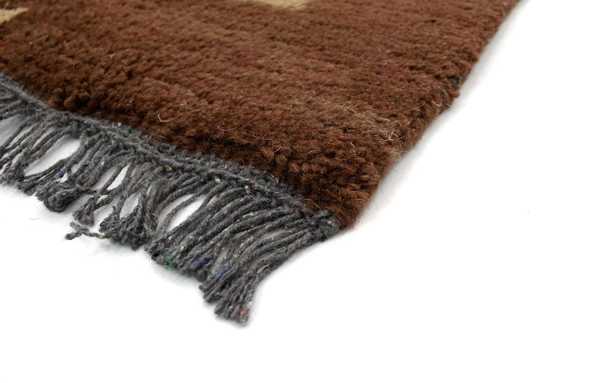 Nepal Rug - 140 x 70 cm - brown