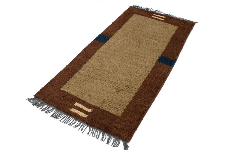Nepal Rug - 140 x 70 cm - brown